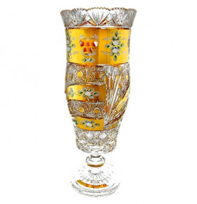 Ваза для цветов 48,5 см н/н  Aurum Crystal "Хрусталь с золотом" / 047736