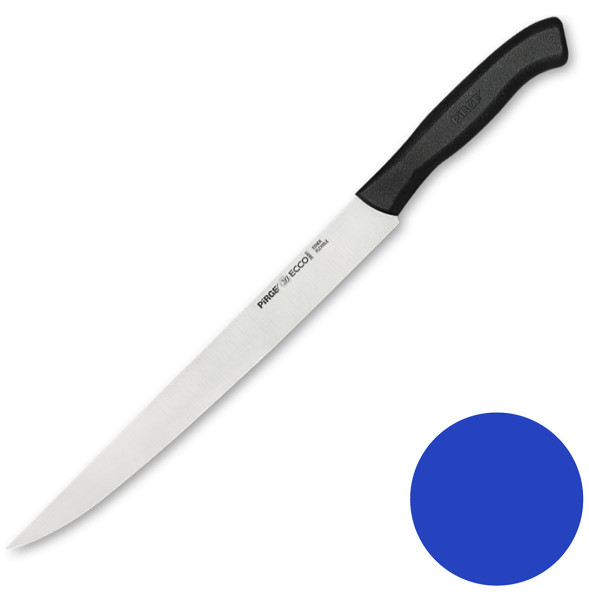 Нож поварской для нарезки филе 25 см синяя ручка  PIRGE &quot;Ecco&quot; / 321682