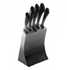 Набор кухонных ножей 6 предметов на подставке  Berlinger Haus "Limited Edition" / 135755