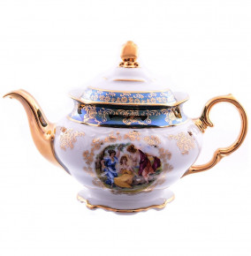 Заварочный чайник 800 мл  МаМ декор "Фредерика /Мадонна зелёная" / 159759