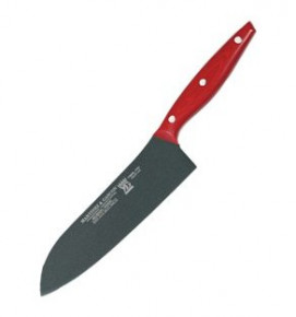Нож Сантоку 20 см "Martinez & Gascon /Mikarta red" / 154835