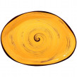Блюдо 33 x 24,5 см овальное жёлтое  Wilmax &quot;Spiral&quot; / 261624
