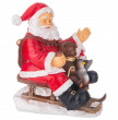 Фигурка 25 см  LEFARD &quot;Дед Мороз на санях с мишкой&quot; / 298538