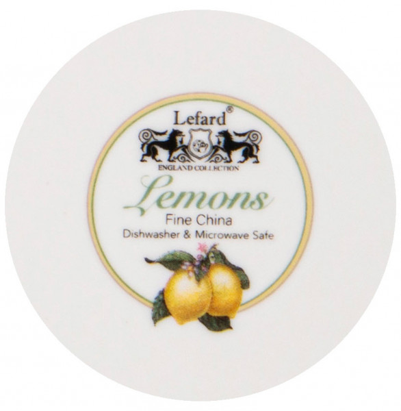 Набор тарелок 20,5 см 2 шт  LEFARD &quot;Лимоны&quot; / 280621