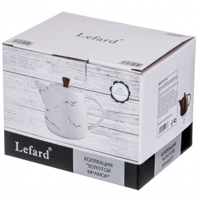 Заварочный чайник 850 мл  LEFARD "Золотой мрамор /Серый" / 251436