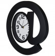Часы настенные 30 см кварцевые черные  LEFARD &quot;СОБАЧКА&quot; / 187936