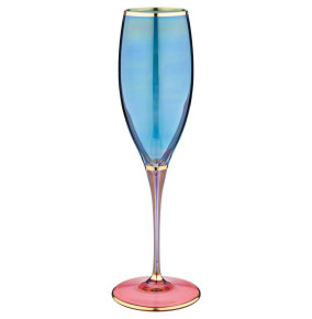 Бокалы для шампанского 260 мл 6 шт  Art Decor "Premium colors" / 276522