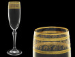 Бокалы для шампанского 160 мл 6 шт  Rona &quot;Люция /Орнамент золотой&quot; / 018180