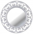 Зеркало настенное 31 см круглое серебро  LEFARD &quot;ITALIAN STYLE&quot; / 188008