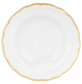 Набор тарелок 23 см 6 шт глубокие  Thun "Анжелика /Золотая отводка" / 247062