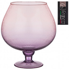Ваза для цветов 26 см н/н  Franko "Napolion violet pink drops" / 288733
