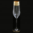 Бокалы для шампанского 6 шт  RCR Cristalleria Italiana SpA &quot;Timon /Париж матовое золото&quot; / 101103