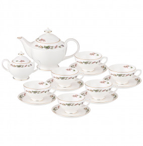 Чайный сервиз на 6 персон 14 предметов  LEFARD "Английский сад" / 275478