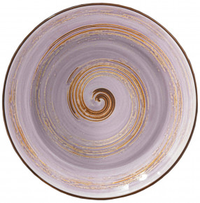 Тарелка 28,5 см глубокая сиреневая  Wilmax "Spiral" / 261691
