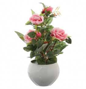 Цветы в горшке  Royal Classics "Розы розовые" / 140416