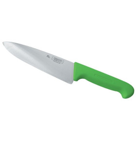 Шеф-нож 20 см  P.L. Proff Cuisine "PRO-Line" зеленый / 316413