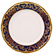 Набор тарелок 22 см 6 шт  Weimar Porzellan &quot;Ювел /Синий с золотым узором&quot; / 047097