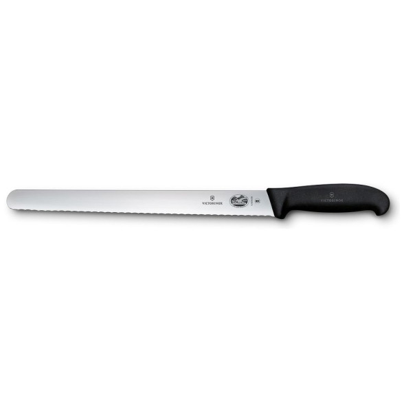 Нож для нарезки 30 см с волнистым лезвием  Victorinox &quot;Fibrox&quot;  / 316306